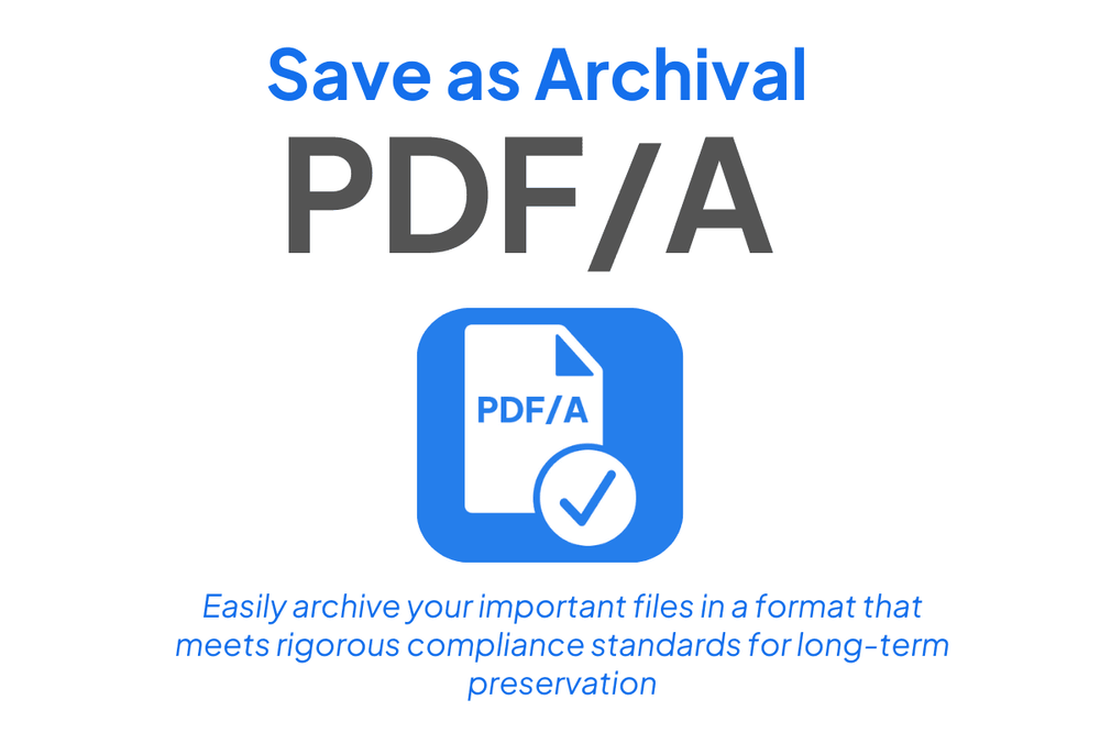 Save Adobe Express Files as PDF/A